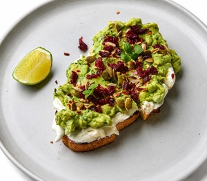 Creamy Avocado Toast - Late Eatery 77 Valley dubai