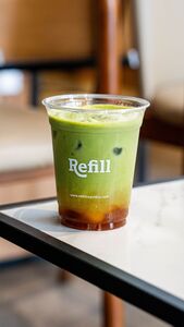 Mango Matcha - Refill Reserve Cafe abu-dhabi