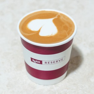 Hot Spanish Latte Short (Nhayan) - Refill Reserve Cafe abu-dhabi