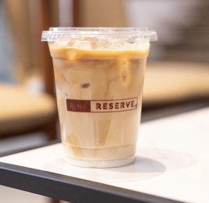 Iced Spanish Latte - Refill Reserve Cafe abu-dhabi