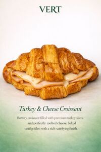 Drivu Turkey and Cheese Croissant 