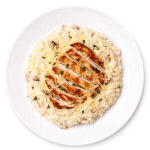 Chicken Mushroom Risotto - Protein House  dubai