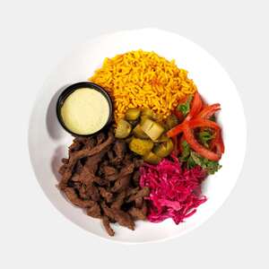 Drivu Kabsa Beef Shawarma