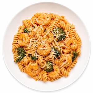 Pink Shrimps Pasta - Protein House  dubai