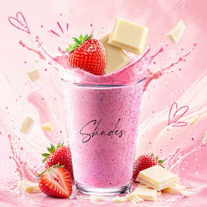 Drivu Strawberry & White Chocolate Milkshake
