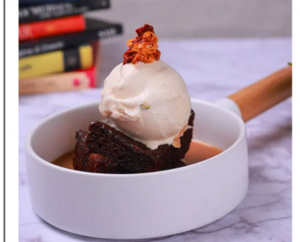 Drivu Sticky Date Pudding with Vanilla Ice Cream