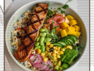 Drivu Grilled Salmon Poke