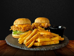 Drivu Double Trouble Burger