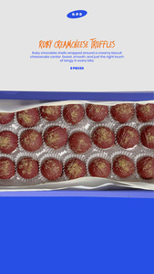Drivu Ruby Cheesecake Truffles | 6 Pcs