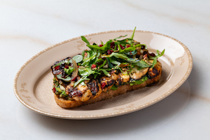 Drivu Grilled Halloumi Avocado Toast