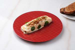 Drivu Akawi Cheese and Mushroom Omelette