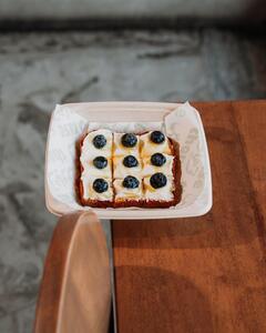 Drivu Labnah Blueberry Honey Toast توست لبنه و بلوبيري 