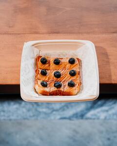 Drivu Peanut Butter Blueberry Honey Toast  توست زبده الفول السوداني