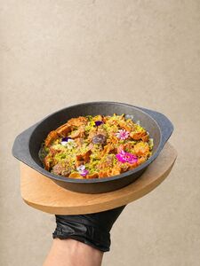 Drivu Crispy Um Ali in Hot Pan