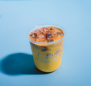 Drivu Iced Saffron Latte