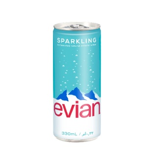 Drivu Evian Sparkling Water
