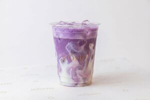 Drivu Iced Ube Latte
