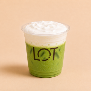 Sea Salt Sweet Foam Matcha - Lot Cafe  dubai