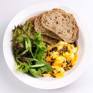 Drivu Mushroom Scrambled Omelette
