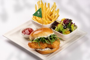 Drivu Fish Fillet Burger