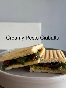 Drivu Creamy Pesto Ciabatta