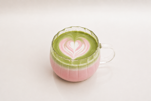 Drivu Hot Strawberry Matcha Latte
