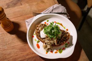 Drivu Forest Mushroom Toast
