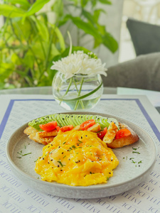 Drivu Halloumi Cheese Toast With Avocado