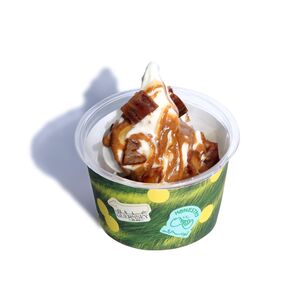 Drivu Date Almond Butter Froyo