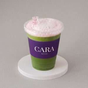 Drivu Strawberry Cold Foam Matcha