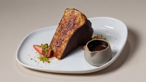 Basque Cheesecake Brulee  - Around The Block dubai
