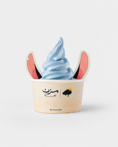 Cotton candy Ice Cream - Muzn Cafe ajman