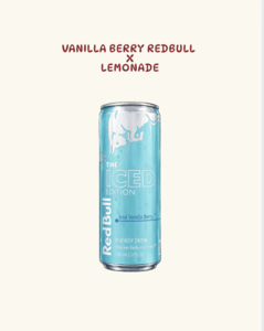 Drivu Vanilla Berry Redbull + Lemonade Mix