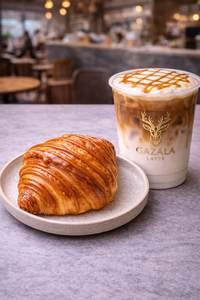 Drivu Plain Croissant & Coffee