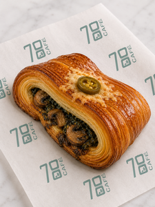 Drivu ‏Spinach & Mushroom Pain Suisse