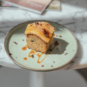 Drivu Slice of Banana Cake.