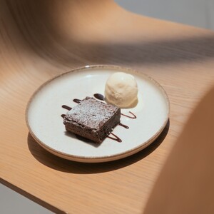 Drivu Brownie with Ice Cream
