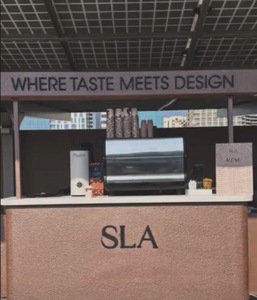 Coffee Cart for 100 Cups - Sla Cafe  abu-dhabi
