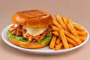 Buffalo Pull Burger - Hidden Munch dubai