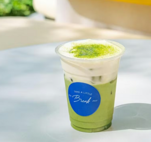 Drivu Piohni Salted Vanilla Matcha Latte