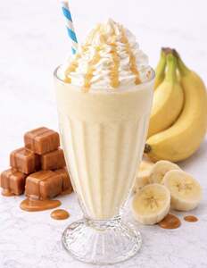 Drivu Banana Caramel Milkshake 
