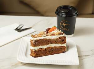 Carrot Cake - La Plage Cafe fujairah
