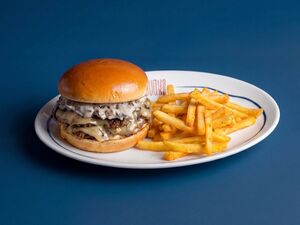 Drivu Truffle Beef Burger