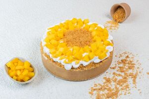 Drivu Mango Kunafa Tart