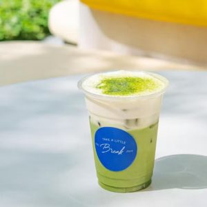 Drivu Piohni Salted Vanilla Matcha Latte
