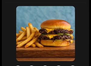 Drivu Jalapeno Smash Burger 