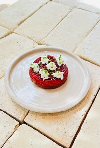 Drivu  Beetroot, Za’atar & Mozzarella Danish