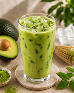 Drivu Avocado Matcha Iced