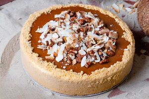 Drivu Salted Caramel Coconut Tart 