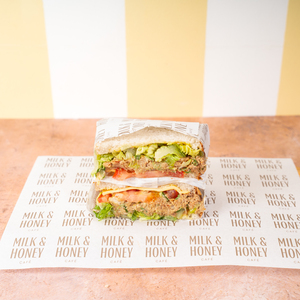 Spicy Tuna Sandwich  - Milk & Honey Cafe abu-dhabi